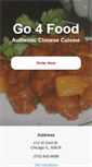 Mobile Screenshot of go4foodchicago.com