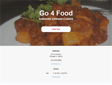 Tablet Screenshot of go4foodchicago.com